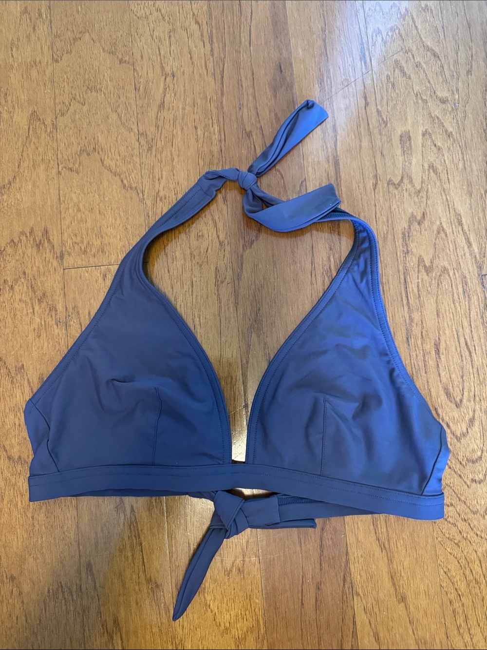 GAP Grey Halter Bikini Top